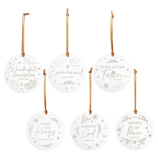 Name of Jesus Ornament